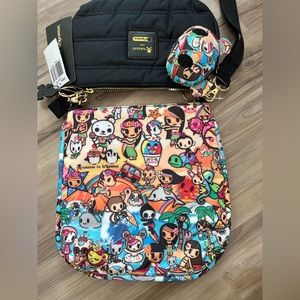NWT tokidoki x Lesportsac two in one bag